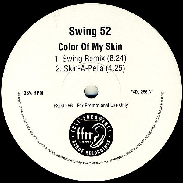 Обложка пластинки Swing 52 – Color Of My Skin