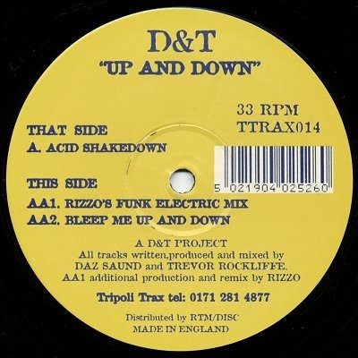 Обложка пластинки D & T – Up And Down
