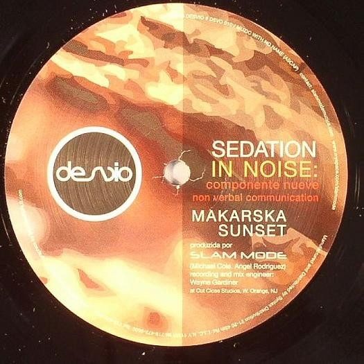 Обложка пластинки Slam Mode – Sedation In Noise: Componente Nueve