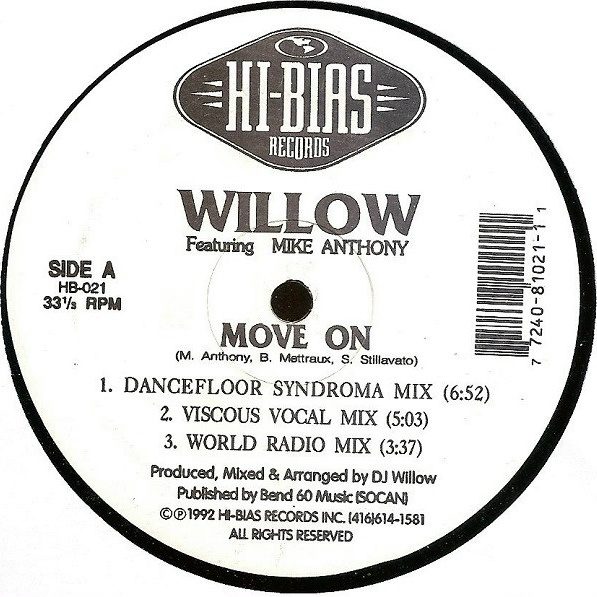 Willow Featuring Mike Anthony – Move On