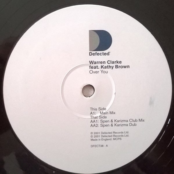 Warren Clarke Feat. Kathy Brown – Over You (Part 1)