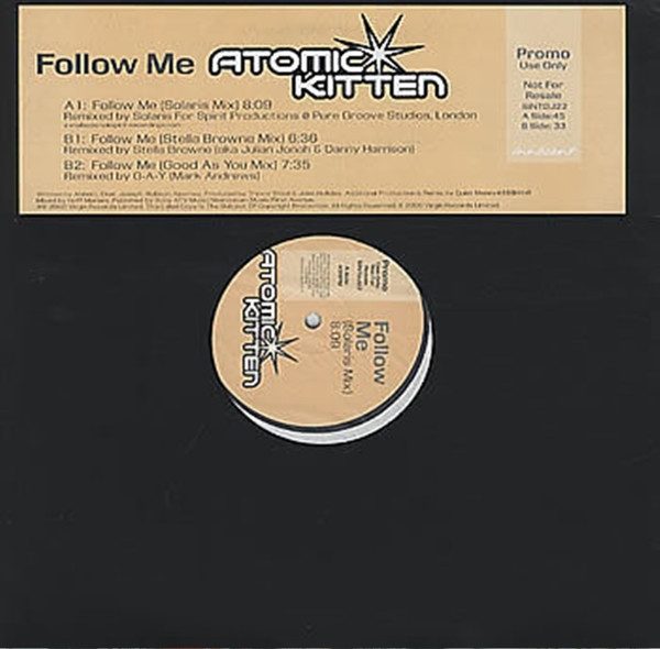 Обложка пластинки Atomic Kitten – Follow Me