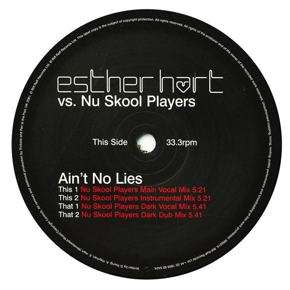 Обложка пластинки Esther Hart vs. Nu Skool Players – Ain't No Lies