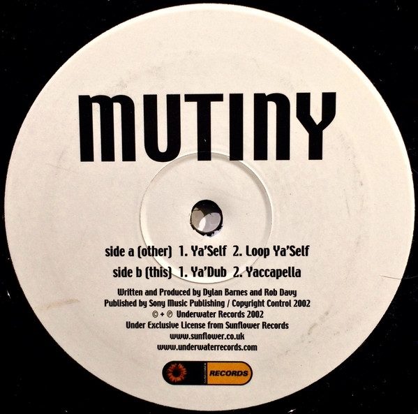 Обложка пластинки Mutiny – Ya'Self