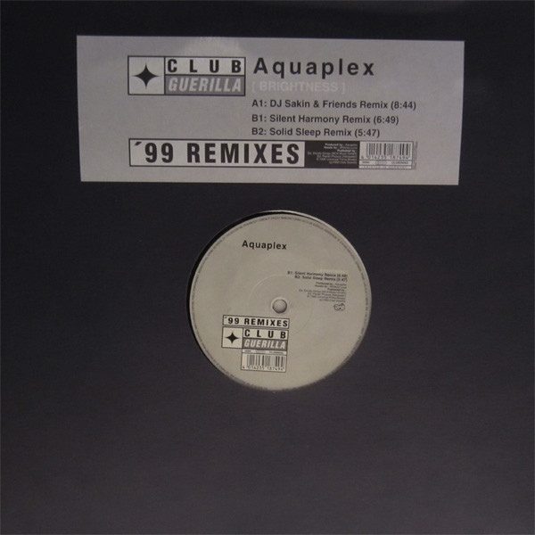 Обложка пластинки Aquaplex – Brightness ('99 Remixes)