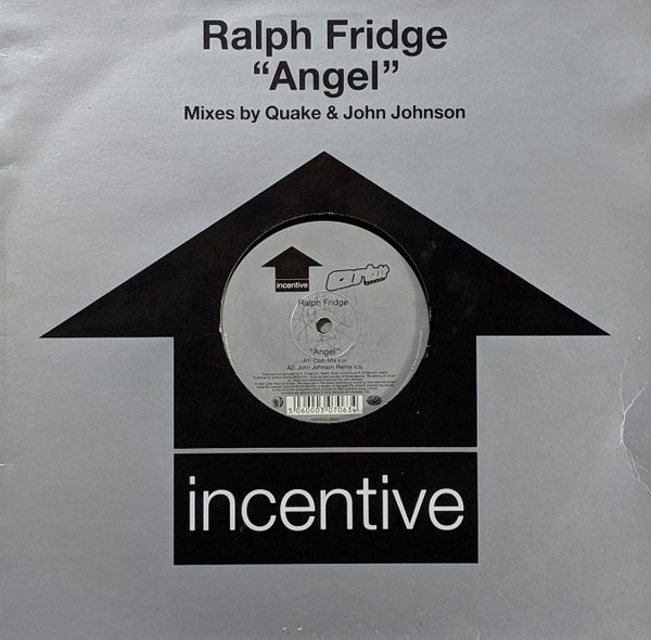 Обложка пластинки Ralph Fridge – Angel (Mixes By Quake & John Johnson)