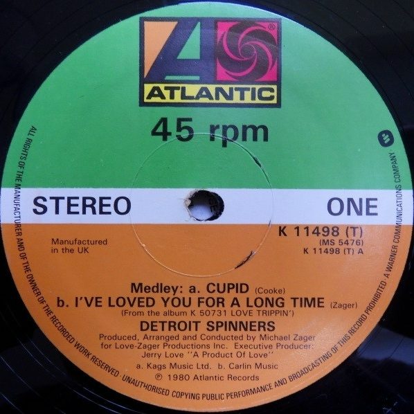 Detroit Spinners* – Medley: Cupid / I've Loved You For A Long Time