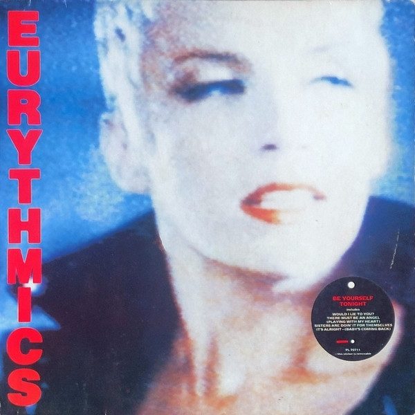 Обложка пластинки Eurythmics – Be Yourself Tonight