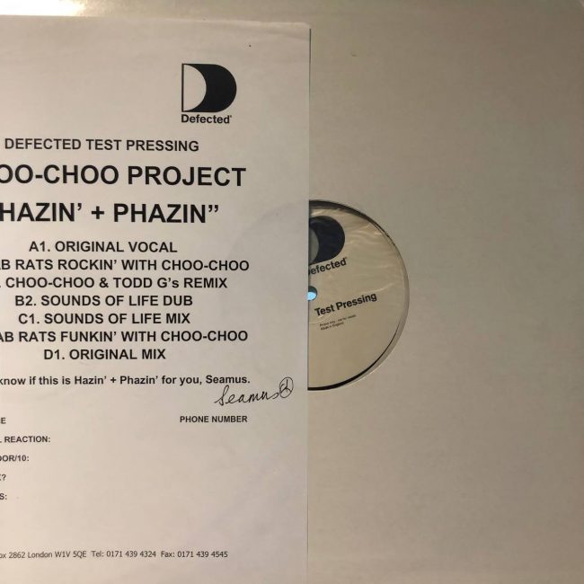 Обложка пластинки Choo Choo Project – Hazin' + Phazin'