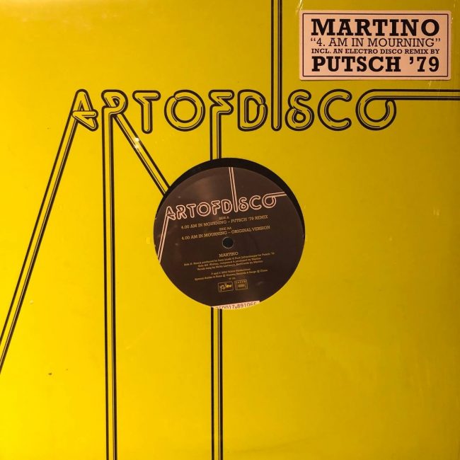 Обложка пластинки Martino – 4.00 AM In The Mourning
