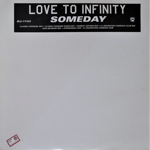 Обложка пластинки Love To Infinity – Someday