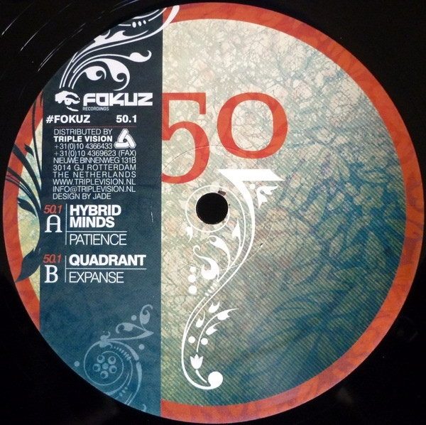 Обложка пластинки Hybrid Minds / Quadrant – Patience / Expanse