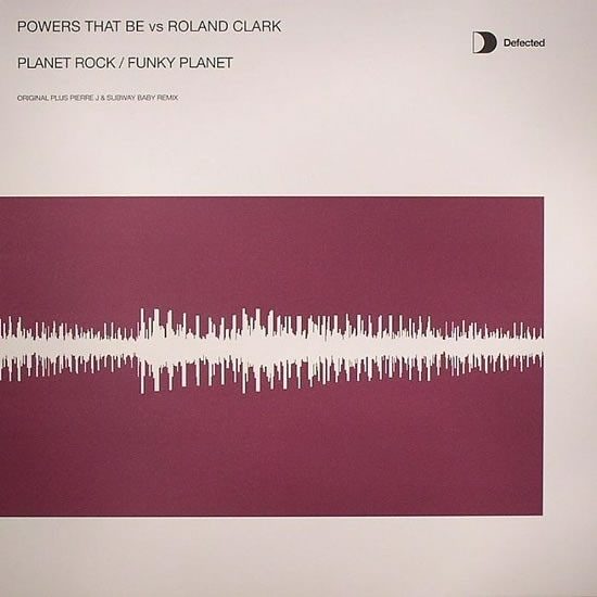 Обложка пластинки Powers That Be vs Roland Clark – Planet Rock / Funky Planet