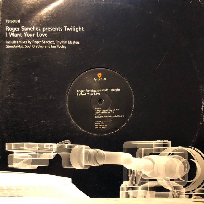 Обложка пластинки Roger Sanchez Presents Twilight – I Want Your Love