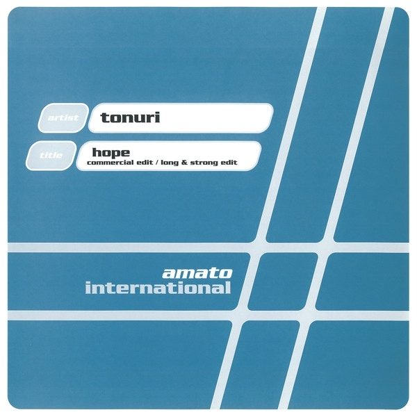 Обложка пластинки Tonuri – Hope