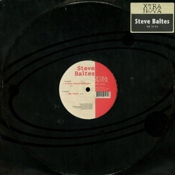 Обложка пластинки Steve Baltes – A Kiss Round Midnight / My Style