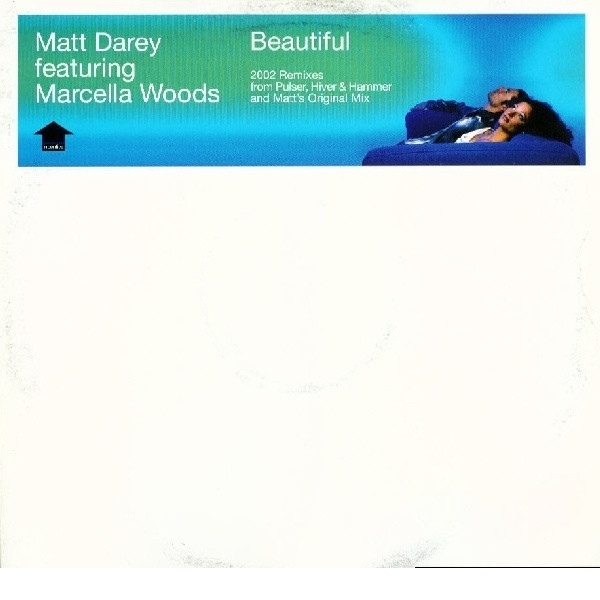 Обложка пластинки Matt Darey Featuring Marcella Woods – Beautiful (2002 Remixes)