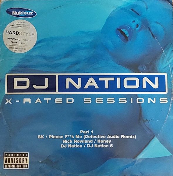 Обложка пластинки Various – DJ Nation X-Rated Sessions Part 1