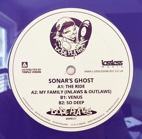 Обложка пластинки Sonar's Ghost – The Ride EP