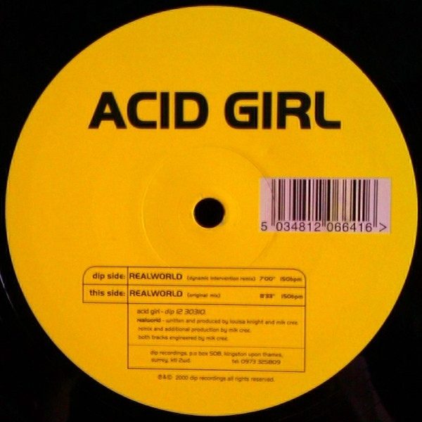 Обложка пластинки Acid Girl – Real World