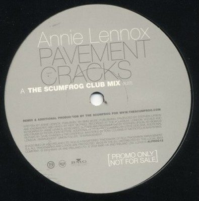 Обложка пластинки Annie Lennox – Pavement Cracks (The Scumfrog Remixes)