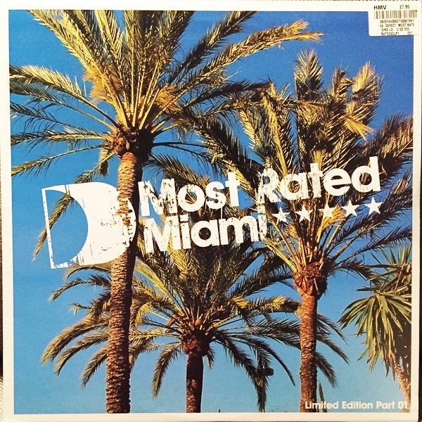 Обложка пластинки Various – Most Rated Miami (Part 1)