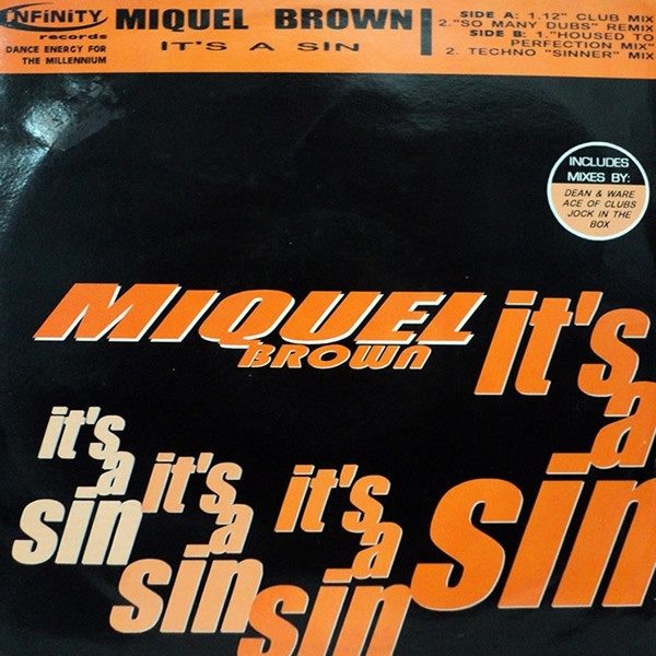 Обложка пластинки Miquel Brown – It's A Sin